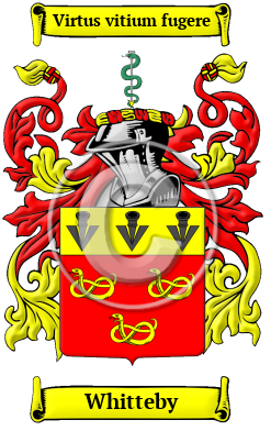 Whitteby Family Crest/Coat of Arms