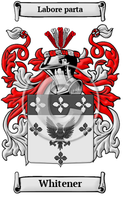 Whitener Family Crest/Coat of Arms