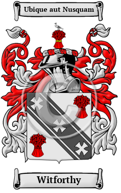 Witforthy Family Crest/Coat of Arms