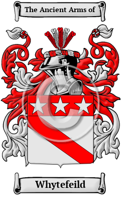 Whytefeild Family Crest/Coat of Arms