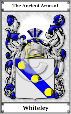 Whiteley Family Crest Download (JPG)  Book Plated - 150 DPI