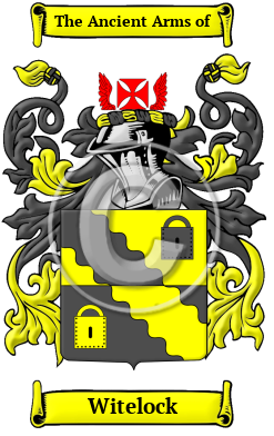Witelock Family Crest/Coat of Arms
