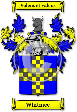 Whitmee Family Crest Download (jpg) Legacy Series - 150 DPI