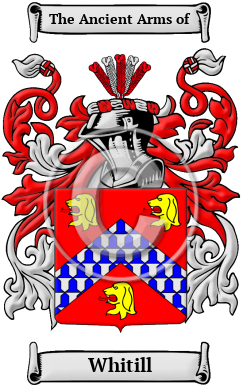Whitill Family Crest/Coat of Arms