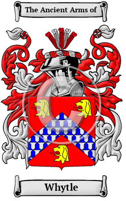 Whytle Family Crest/Coat of Arms