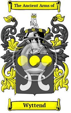 Wyttend Family Crest/Coat of Arms