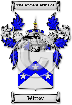 Wittey Family Crest Download (jpg) Legacy Series - 150 DPI