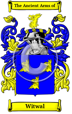 Witwal Family Crest/Coat of Arms
