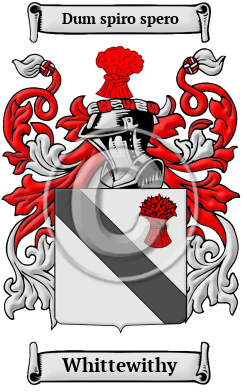 Whittewithy Family Crest/Coat of Arms
