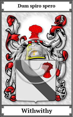 Withwithy Family Crest Download (JPG)  Book Plated - 150 DPI