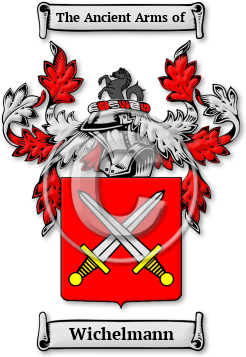 Wichelmann Family Crest Download (jpg) Legacy Series - 150 DPI