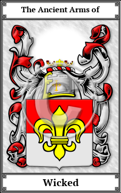 Wicked Family Crest Download (JPG)  Book Plated - 150 DPI