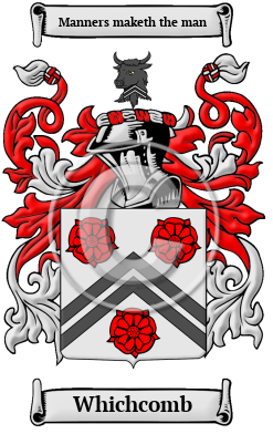 Whichcomb Family Crest/Coat of Arms