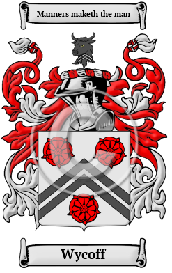 Wycoff Family Crest/Coat of Arms