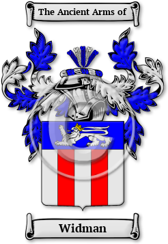 Widman Family Crest Download (jpg) Legacy Series - 150 DPI