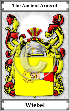 Wiebel Family Crest Download (JPG)  Book Plated - 150 DPI