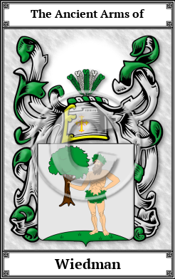 Wiedman Family Crest Download (JPG)  Book Plated - 150 DPI
