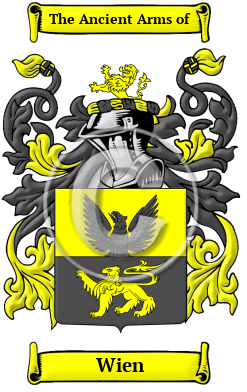 Wien Family Crest/Coat of Arms