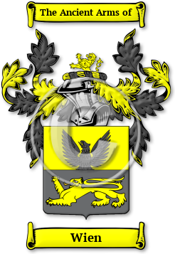Wien Family Crest Download (jpg) Legacy Series - 150 DPI