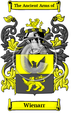 Wienarr Family Crest/Coat of Arms