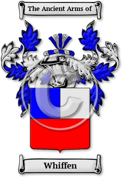 Whiffen Family Crest Download (jpg) Legacy Series - 150 DPI