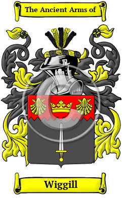 Wiggill Family Crest/Coat of Arms