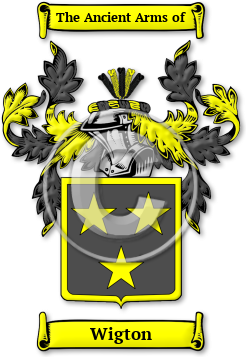 Wigton Family Crest Download (jpg) Legacy Series - 150 DPI
