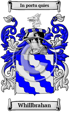 Whillbrahan Family Crest/Coat of Arms