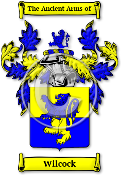 Wilcock Family Crest Download (JPG) Legacy Series - 600 DPI