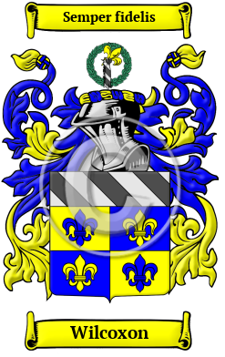 Wilcoxon Family Crest/Coat of Arms