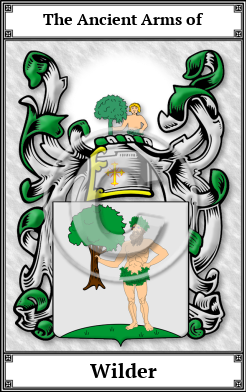 Wilder Family Crest Download (JPG)  Book Plated - 150 DPI