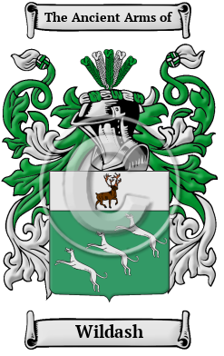 Wildash Family Crest/Coat of Arms