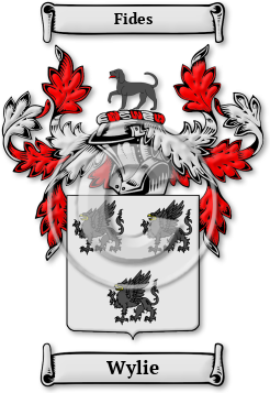 Wylie Family Crest Download (jpg) Legacy Series - 150 DPI