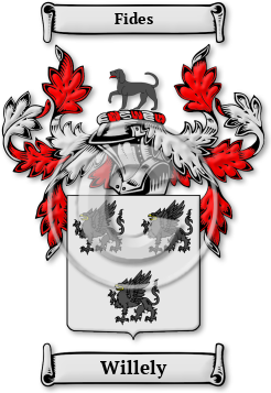 Willely Family Crest Download (jpg) Legacy Series - 150 DPI