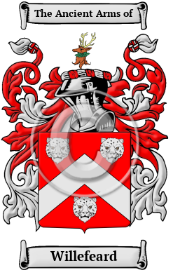 Willefeard Family Crest/Coat of Arms