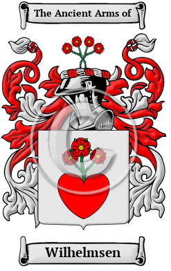 Wilhelmsen Family Crest/Coat of Arms