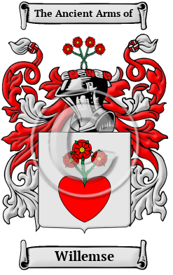 Willemse Family Crest/Coat of Arms