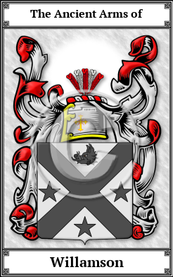 Willamson Family Crest Download (JPG)  Book Plated - 150 DPI