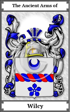 Wilcy Family Crest Download (JPG) Book Plated - 600 DPI