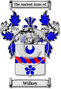Wilkey Family Crest Download (jpg) Legacy Series - 150 DPI