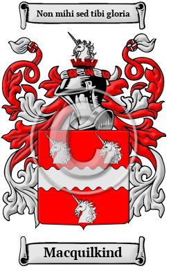 Macquilkind Family Crest/Coat of Arms