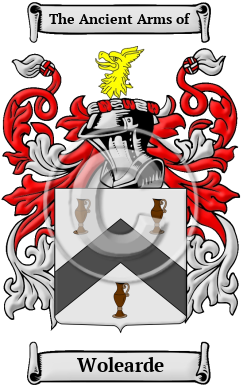 Wolearde Family Crest/Coat of Arms