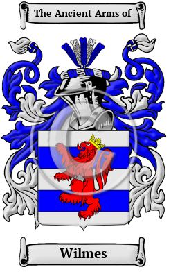 Wilmes Family Crest/Coat of Arms