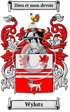 Wylots Family Crest/Coat of Arms