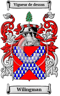 Wilingman Family Crest/Coat of Arms