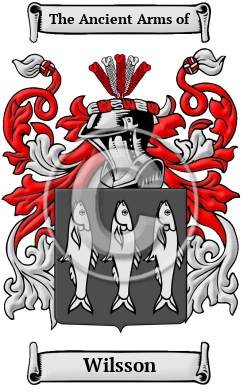 Wilsson Family Crest/Coat of Arms