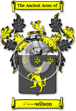 -'----wilson Family Crest Download (JPG) Legacy Series - 600 DPI