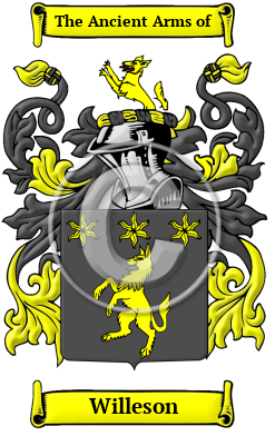 Willeson Family Crest/Coat of Arms