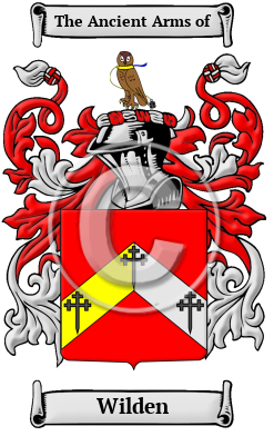 Wilden Family Crest/Coat of Arms