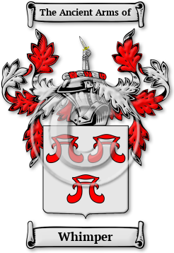 Whimper Family Crest Download (jpg) Legacy Series - 150 DPI